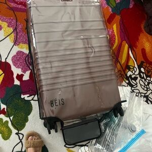 SOLD-BEIS Brown Hard Shell Suitcase